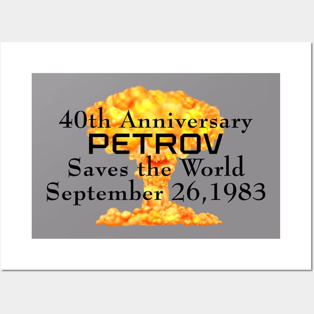 Petrov Cold War Hero Wall Art by CowTongueSalad 